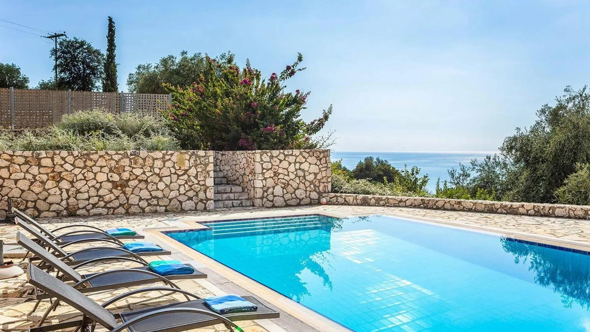 Endearing Kefalonia Villa 3 Bedrooms Villa Afrato Sea View Private Pool Wonderful Sea View Trapezaki Trapezaki